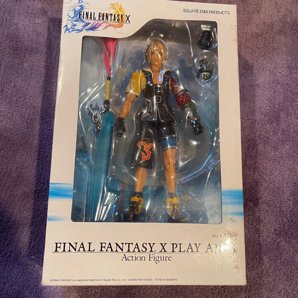 NO. 1  TIDUS, Square Enix Tidus Final Fantasy X Action Figure,1966,  New,